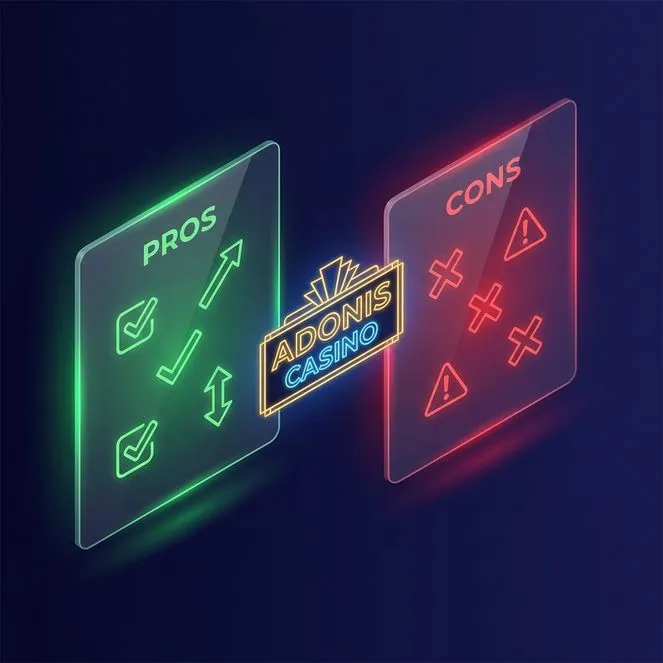 Adonis Casino pagina principale
